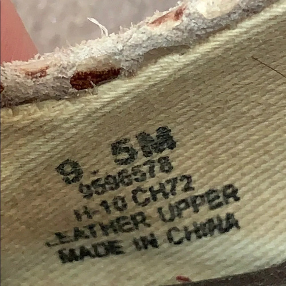 SPERRY snake skin print wedges size 9.5 - Picture 5 of 7